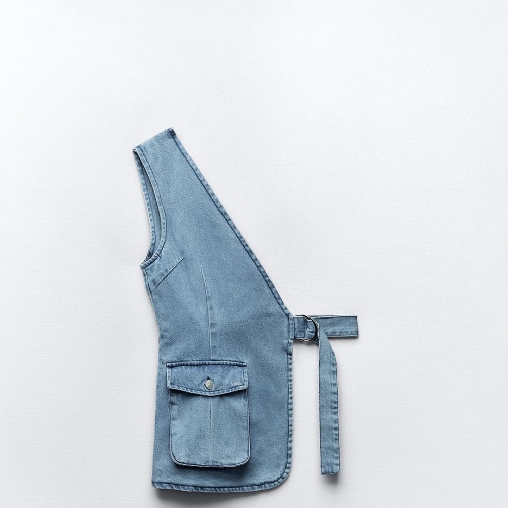 Zara Asymetrical Vest